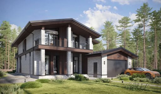 Дом шале в КП Зиккурат