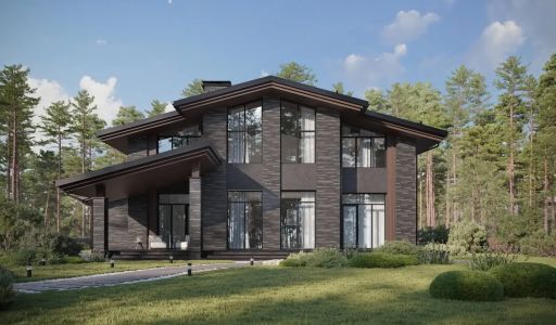 Дом шале в КП Зиккурат