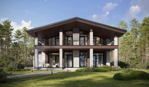 Дом шале в КП Зиккурат