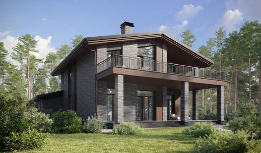 Дом шале в КП Зиккурат