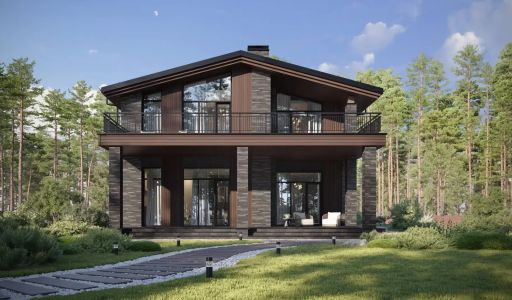 Дом шале в КП Зиккурат