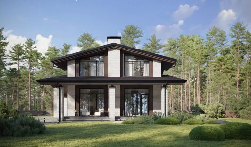 Дом шале в КП Зиккурат