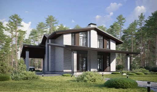 Дом шале в КП Зиккурат