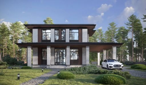 Дом райт в КП Зиккурат