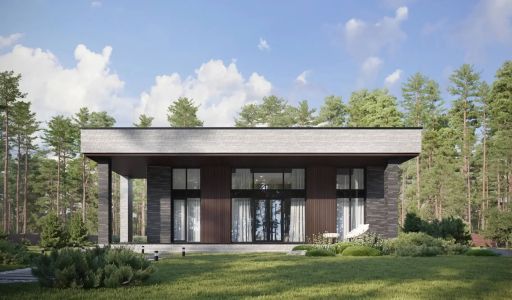 Дом хай-тек в КП Зиккурат