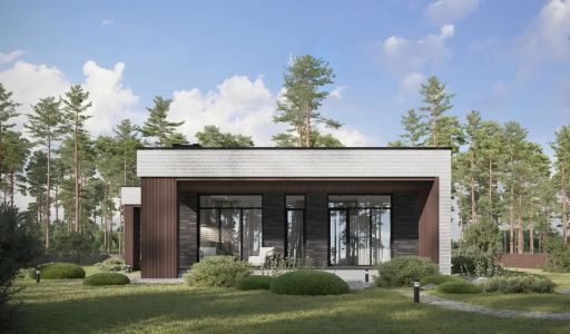 Дом хай-тек в КП Зиккурат