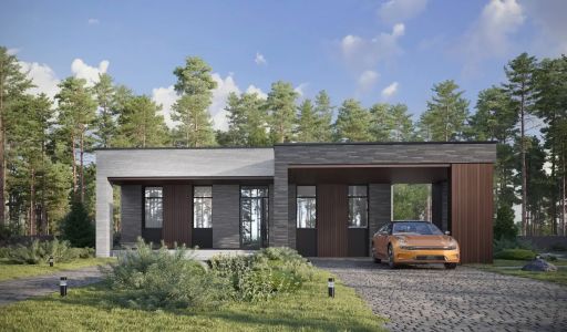 Дом хай-тек в КП Зиккурат