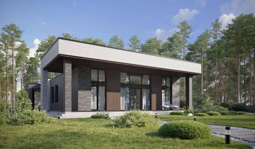 Дом хай-тек в КП Зиккурат