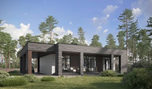 Дом хай-тек в КП Зиккурат