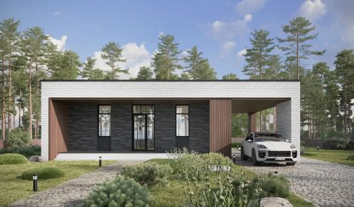 Дом хай-тек в КП Зиккурат