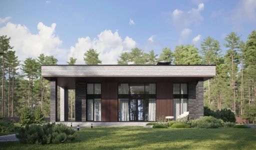 Дом хай-тек в КП Зиккурат