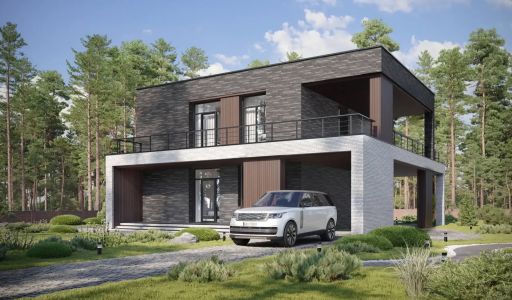 Дом хай-тек в КП Зиккурат