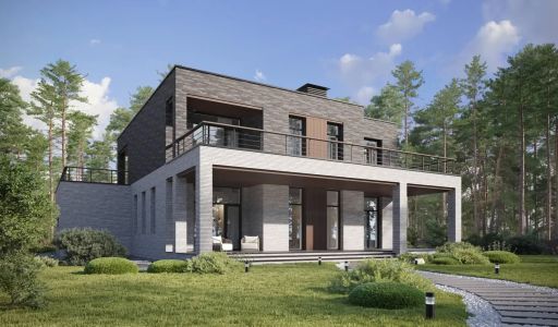 Дом хай-тек в КП Зиккурат