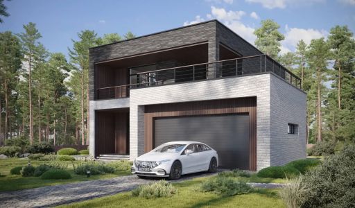 Дом хай-тек в КП Зиккурат