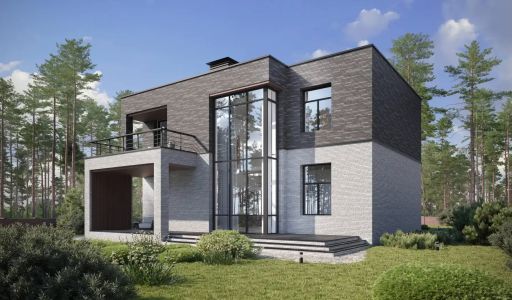 Дом хай-тек в КП Зиккурат