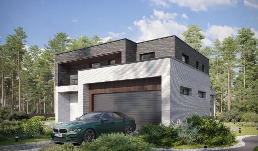 Дом хай-тек в КП Зиккурат