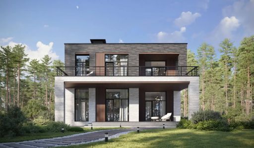 Дом хай-тек в КП Зиккурат