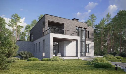 Дом хай-тек в КП Зиккурат