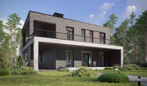 Дом хай-тек в КП Зиккурат