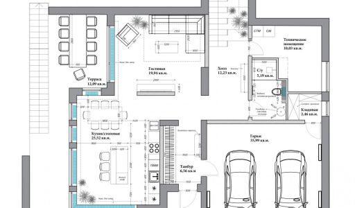 Дом на Рублевке в Санни Хилс