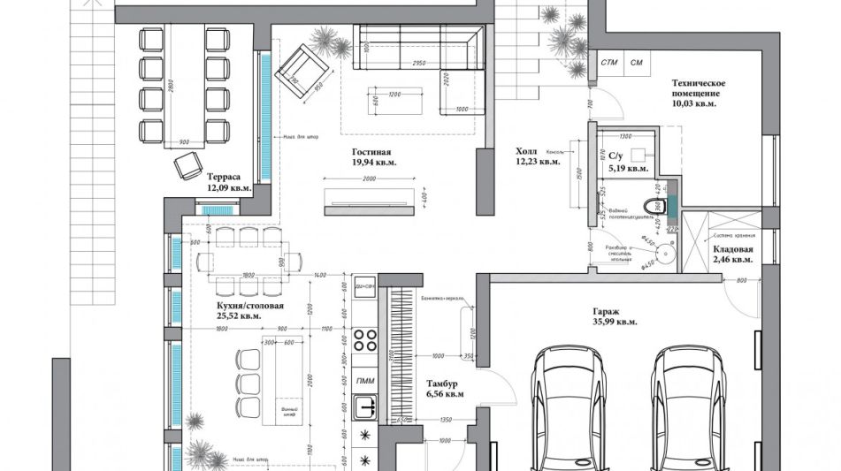 Дом на Рублевке в Санни Хилс