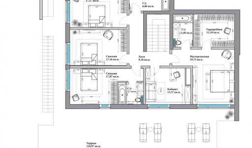 Дом на Рублевке в Санни Хилс