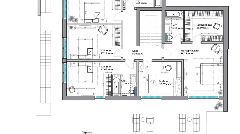 Дом на Рублевке в Санни Хилс