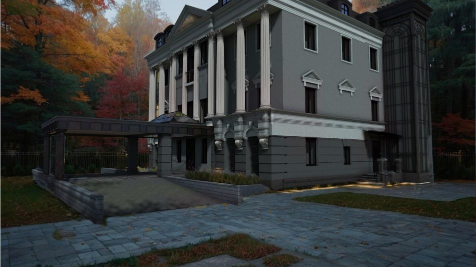 Усадьба в лесу в Таганьково