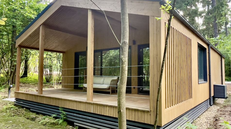 Дом в лесу в Аксаково Форест клуб