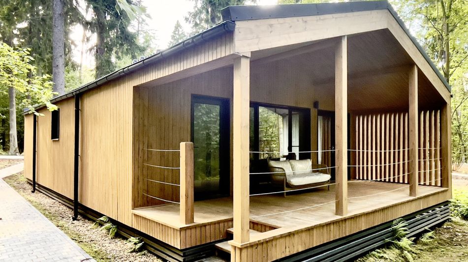 Дом в лесу в Аксаково Форест клуб