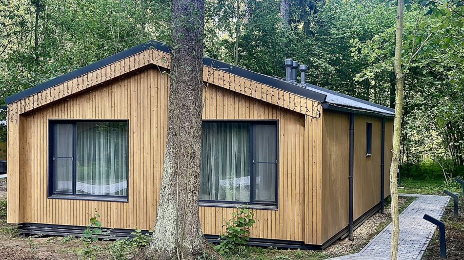 Дом в лесу в Аксаково Форест клуб