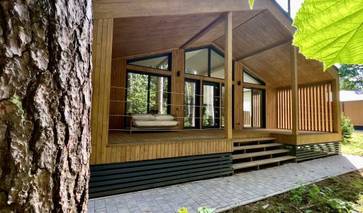 Дом в лесу в Аксаково Форест клуб