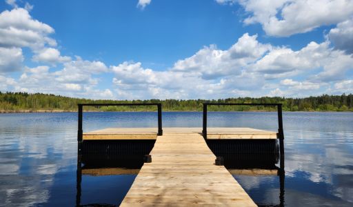 Дом у озера в КП Усадьба