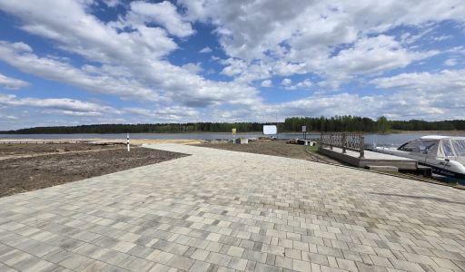 Одноэтажный дом в Волжском береге