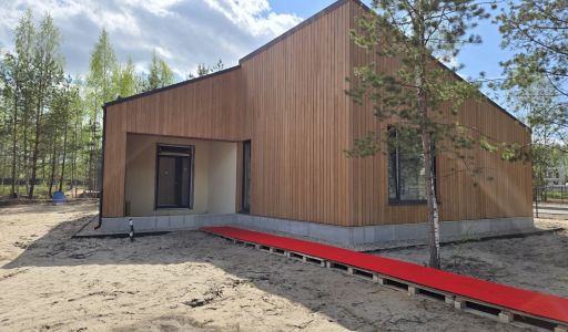 Одноэтажный дом в Волжском береге