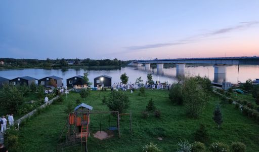 Парк-отель на берегу Волги