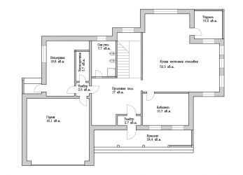 Дом с бассейном в Пестово