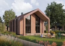 Дом под отделку в КП Миронцево