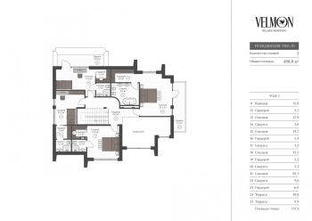 Дом в стиле хай-тек в КП Velmon
