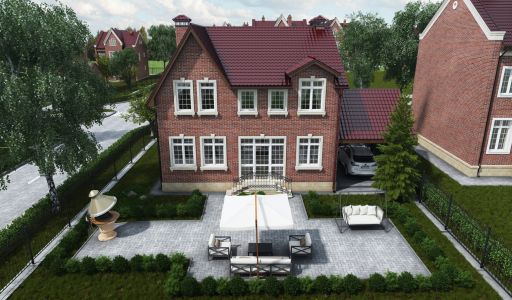 Дом без отделки в КП Британика