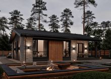 Одноэтажный дом в КП Юрьево Берег