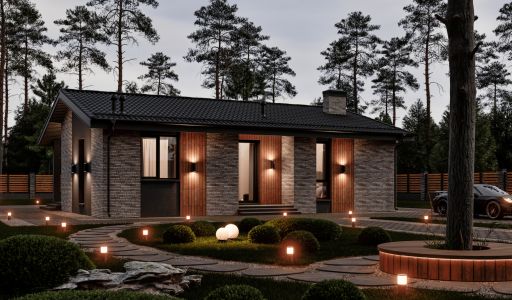 Одноэтажный дом в КП Юрьево Берег