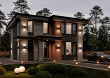 Двухэтажный дом в КП Юрьево Берег