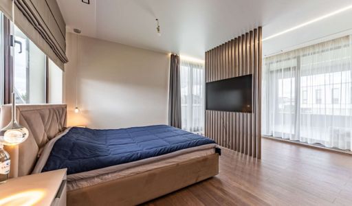 Дом в стиле Райта в Новорижском