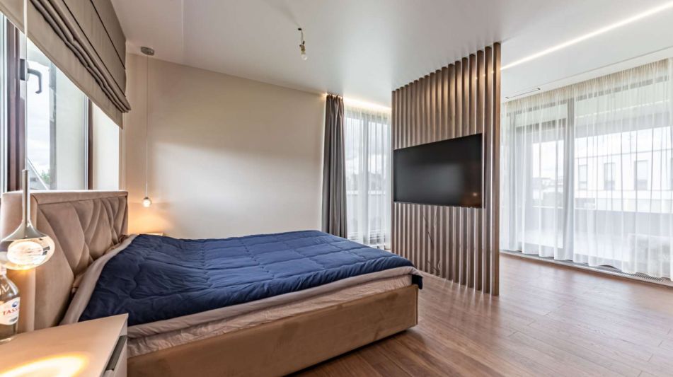 Дом в стиле Райта в Новорижском