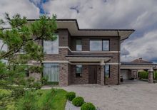 Дом в стиле Райта в Новорижском