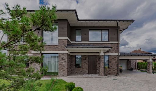 Дом в стиле Райта в Новорижском