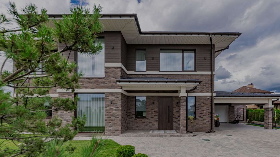 Дом в стиле Райта в Новорижском