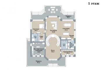 Дом в поселке Знаменское поле