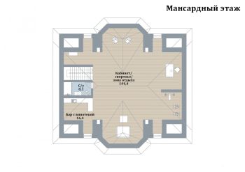 Дом в поселке Знаменское поле